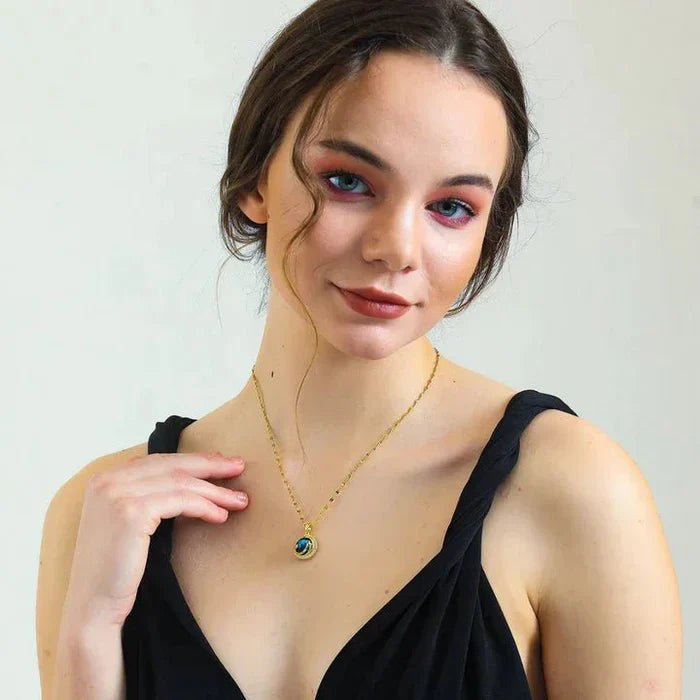 Gökyüzü Kolye - Zarif Hediye