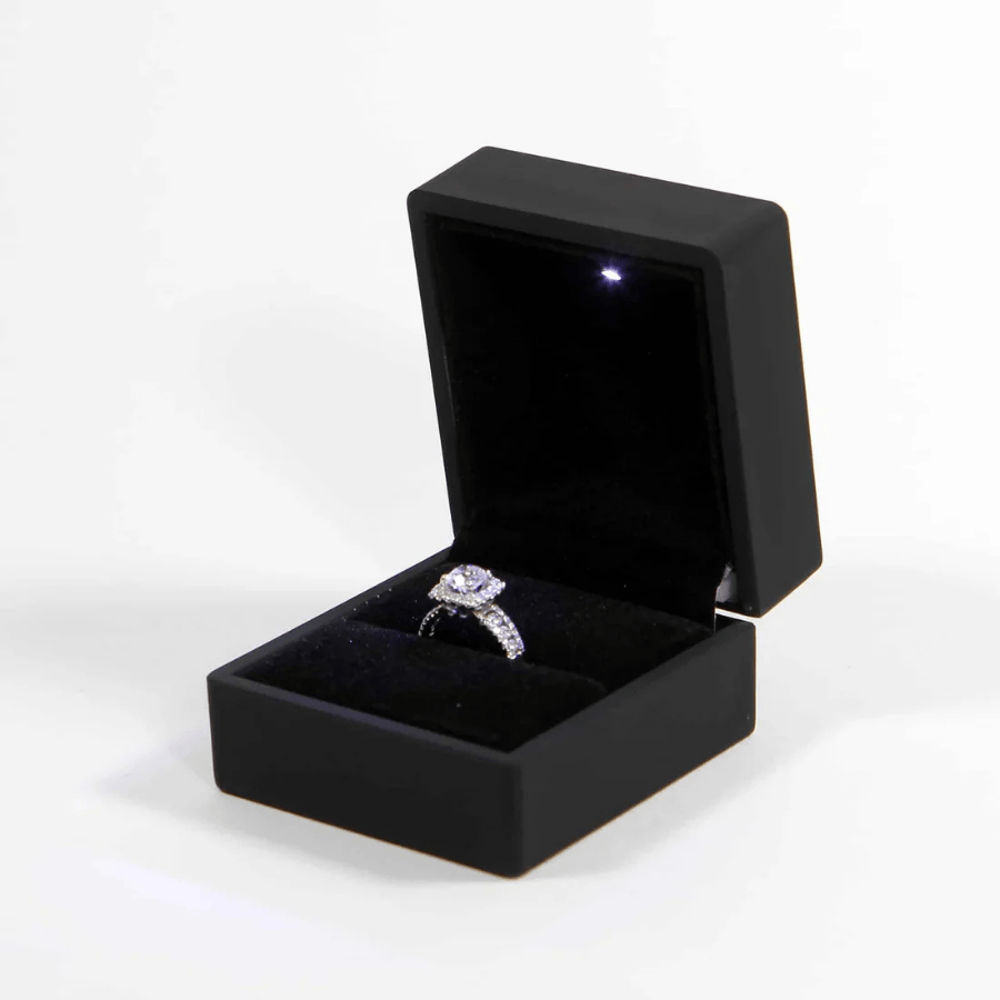 Işıklı Premium Yüzük Kutusu - Zarif Hediye