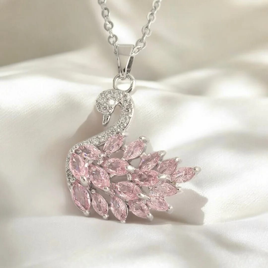 Kuğu Kolye - Zarif Hediye