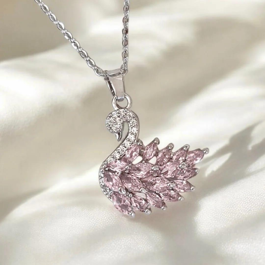 Kuğu Kolye - Zarif Hediye