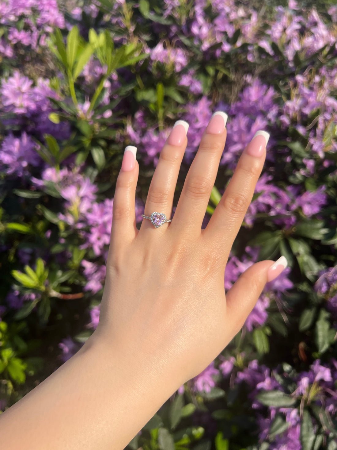 Pembe Taşlı Pandora Yüzük - Zarif Hediye