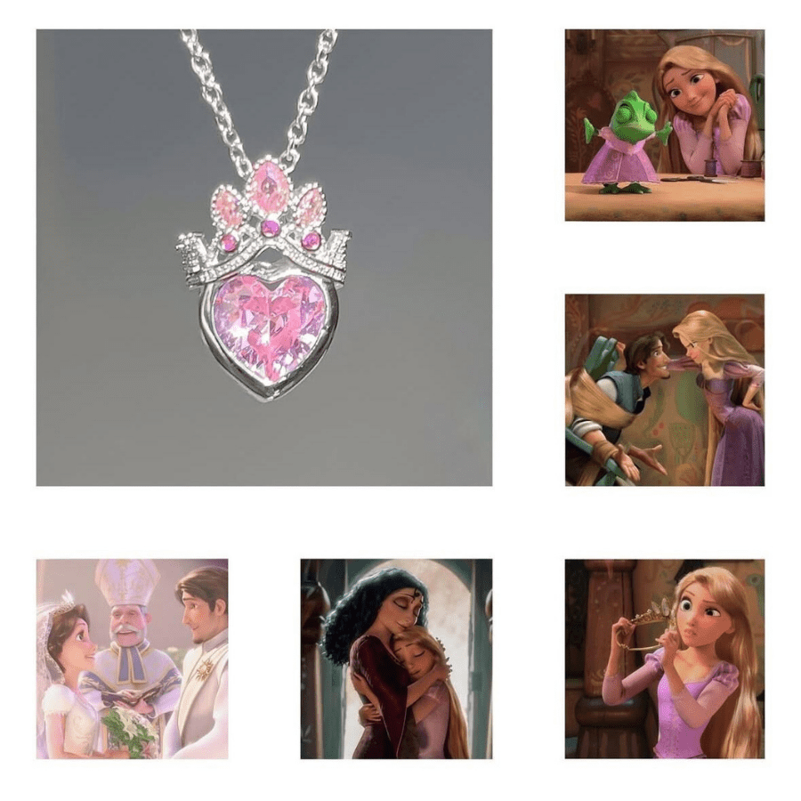 Rapunzel Kolye - Zarif Hediye
