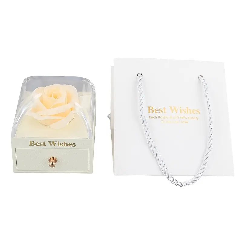 Sonsuz Gül Hediye Kutusu - Zarif Hediye