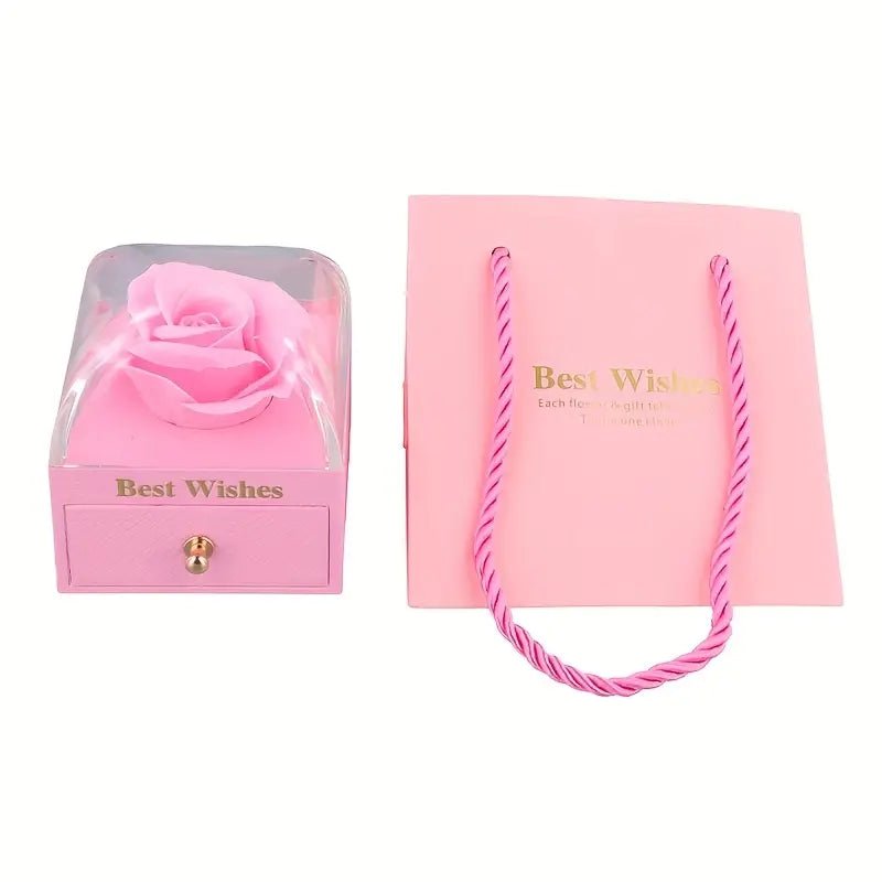 Sonsuz Gül Hediye Kutusu - Zarif Hediye