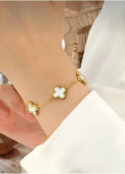 Yonca Model Bileklik - Zarif Hediye