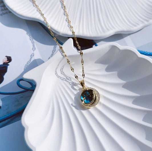 Gökyüzü Kolye - Zarif Hediye