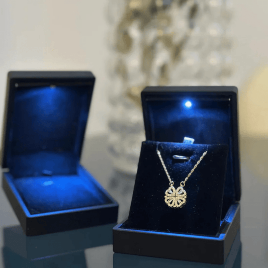 Işıklı Premium Kolye Kutusu - Zarif Hediye