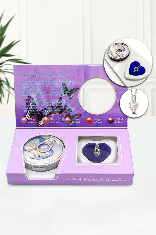 İstiridye İçinde İnci Kolye - Zarif Hediye