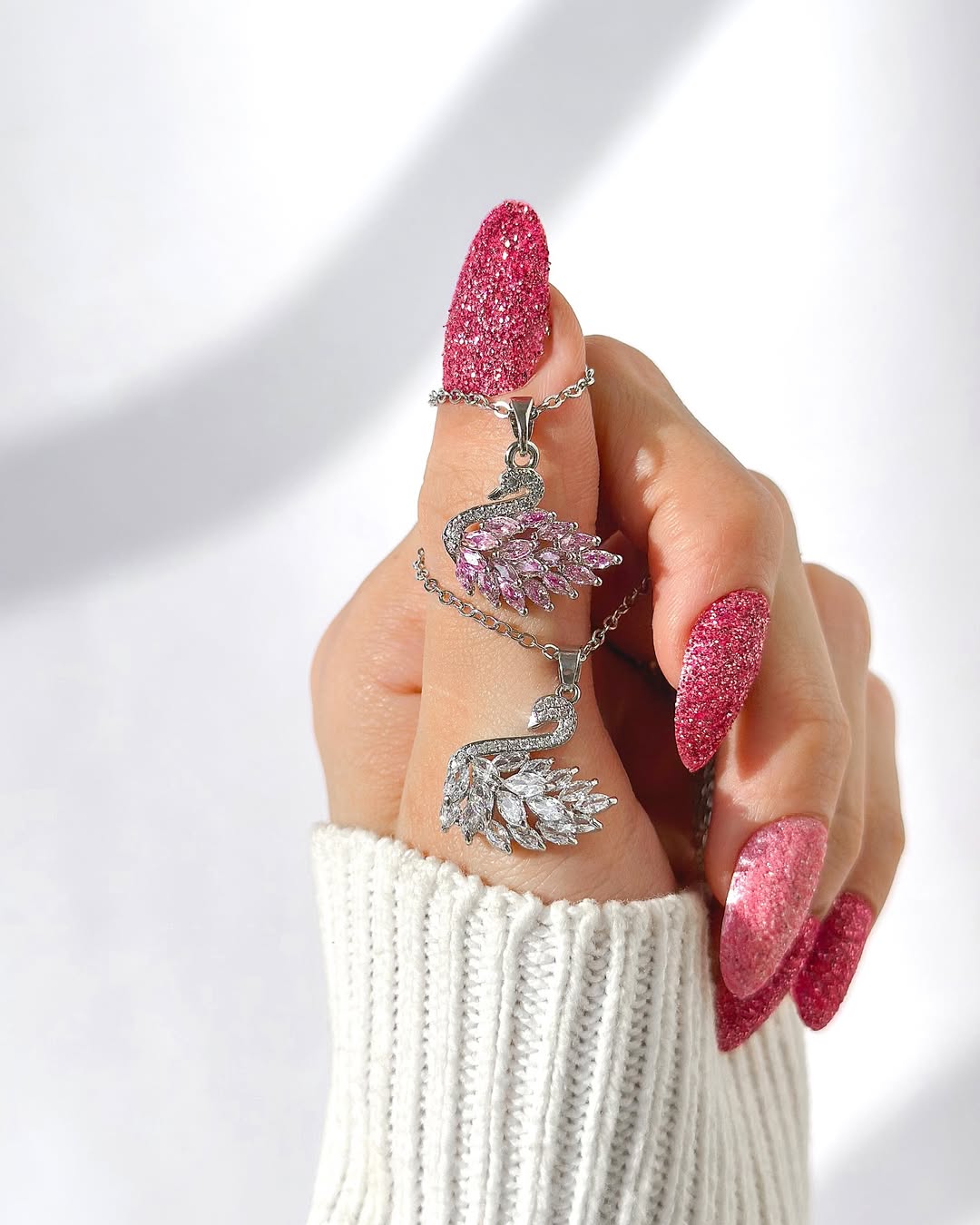 Kuğu Kolye - Zarif Hediye