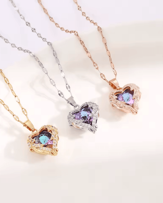 Okyanus Kalbi Kolye - Zarif Hediye